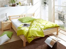 Manželská postel  masiv  180x200 LEON